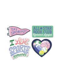 Title: I Love Sports (Romance) Stickers - Sticker Set of 4, Author: Out of Print