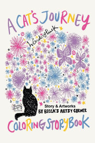 Title: A Cat's Journey: Coloring Storybook, Author: Becca Lim