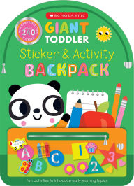 Title: Giant Toddler: Sticker & Activity Backpack (Scholastic Early Learners), Author: Scholastic Early Scholastic Early Learners