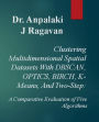 Clustering Multidimensional Spatial Datasets With DBSCAN, OPTICS, BIRCH, K-Means, and Two-Step Methods: A comparative Evaluation of Five Algorithms