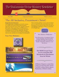 Title: The Shulammite Divine Ministry Newsletter, Fall, Vol. 1, Issue 2: The Truth is Absolute without Relativism and Sophism!, Author: The Shulammite