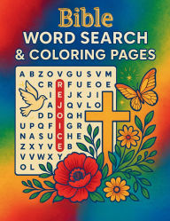 Title: Bible Word Search And Coloring Pages: For Adults and Seniors, Author: Glory Designs