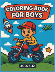 Title: Coloring Book For Boys, Author: Dannys Books