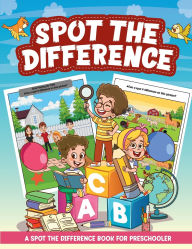 Title: Spot the Difference Book for Kids ages 4-8: Seek and Find Hidden Picture Activity Book for 4-6, 6-8 Fun Gifts for 4, 5, 6, 7 and 8 Year Old Children, Author: Mr Professor