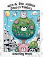 Cute & Fun Animal Shapes Topiary Coloring Book: Animal Shapes Topiary Coloring Book