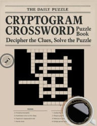 Title: Cryptogram Crossword Challenge Puzzle Book: Brain Games Word Puzzles For Adults Activity Book:, Author: Kevin Edwards
