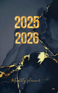 Title: Simple Gold and Black Marble 18 Month PLANNER 2025 - 2026 Academic Agenda Calendar for College & High School Student: HARDCOVER Daily Weekly Schedule July 2025-Dec 2026 Monthly Layout Organizer -Contacts Password Pages Happy Office Supply, Author: Luxe Stationery