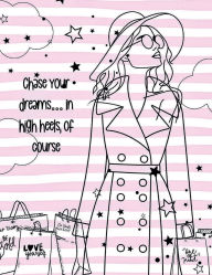 Title: Fashionista Pink Preppy Notebook I Cute Pink Composition Notebook I Wide Ruled I 8.5x11 I 100 Page Lined Notebook I, Author: Doodles And Saffron