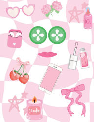 Title: Preppy Girl Collage Notebook I Cute Pink Composition Notebook I Wide Ruled I 8.5x11 I 100 Page Lined Notebook I, Author: Doodles And Saffron