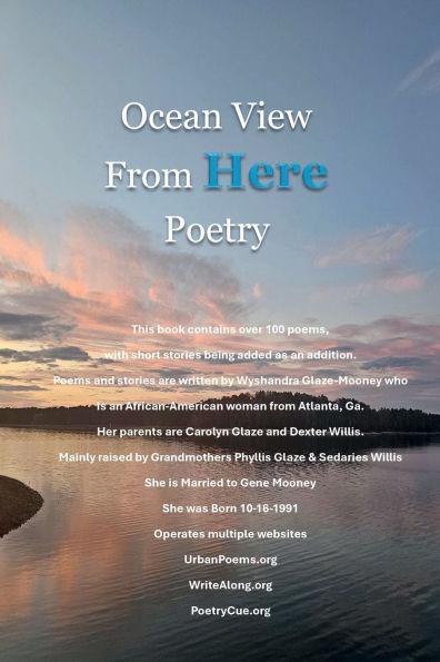 Ocean View From Here Poetry