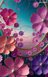 Title: Hardcover Floral Journal: Diary Notebook, Author: Franny Oaks