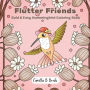 Flutter Friends: Bold & Easy Hummingbird Coloring Book