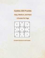 Title: Sudoku 300 Puzzles, Author: Dmitri Kozlov