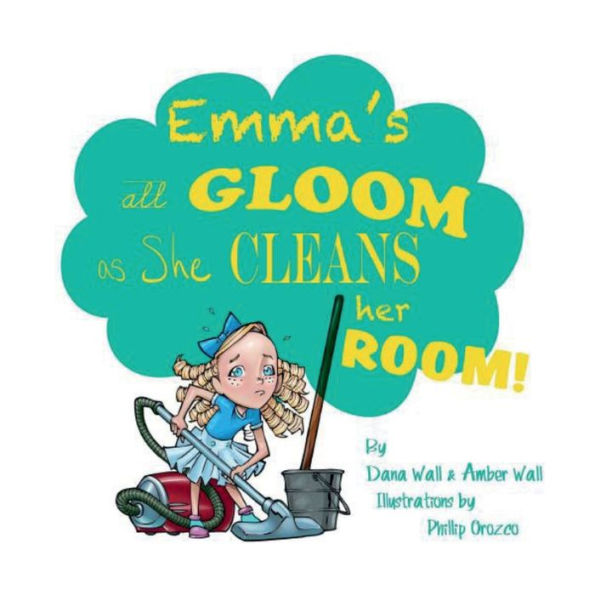 Emma's All Gloom As She Cleans Her Room