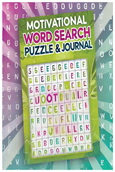 Motivational Word Search Puzzle & Journal