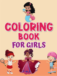 Title: Girls coloring and activity book, Author: Ciara Dunmore