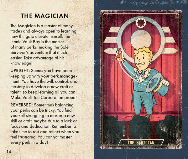 Fallout: The Official Tiny Tarot Deck and Guidebook
