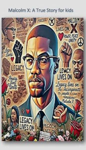 Title: Malcolm X: A True Story for kids:True Story, Author: M. Ladawn Green