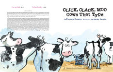 Alternative view 2 of Click, Clack, Moo (25th Anniversary Edition): Cows That Type (Caldecott Honor Book)