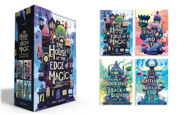 The House at the Edge of Magic Paperback Collection (Boxed Set): The House at the Edge of Magic; The Tower at the End of Time; The Bookshop at the Back of Beyond; The Lighthouse at the World's End
