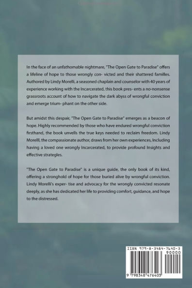 The Open Gate to Paradise: A Lifeline for the Wrongfully Convicted and Their Families