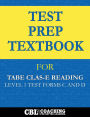 Test Prep Textbook for TABE CLAS-E Reading Level 1 Test-Forms C and D