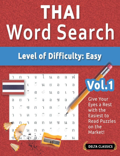 Thai Word Search - Level of Difficulty: Easy - Vol.1 - Delta Classics ...