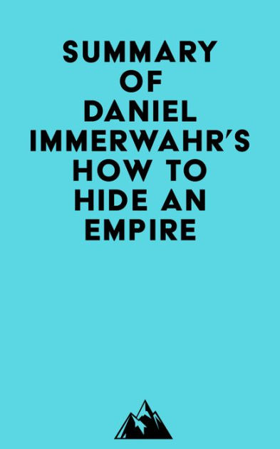 How to Hide an Empire by Daniel Immerwahr - Audiobook 