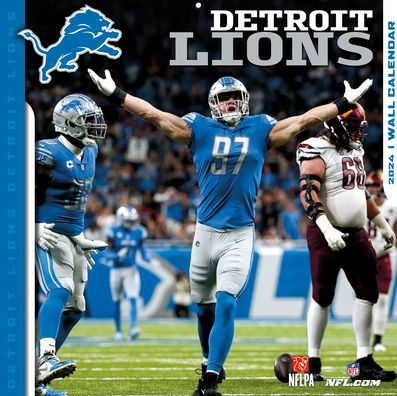 : Detroit Lions 2022 Wall Calendar : Sports & Outdoors