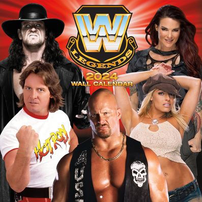 WWE Legends 2024 Wall Calendar by Turner Licensing