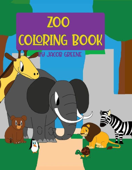 Zoo Coloring Book