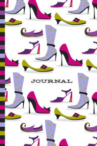 Title: Journal for Shoe Lovers: Blank, Lined Paper Journal, Cute Whimsical Shoe Cover, Perfect for Journaling, To Do Lists, Taking Notes, Author: GrayGraphix Press