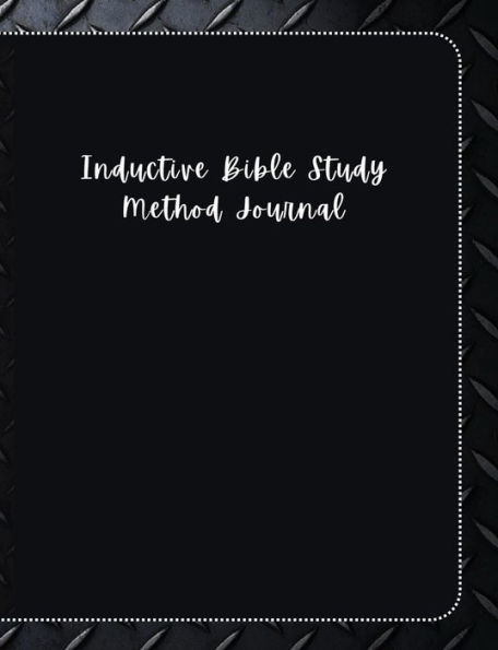 Inductive Bible Study Method Journal