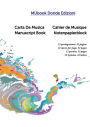 Quaderno di Composizione Musicale: Carta da Musica , 12 pentagrammi, 32 pagine