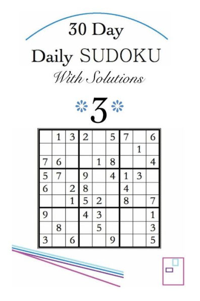 30 Day - Daily Sudoku With Solutions 3
