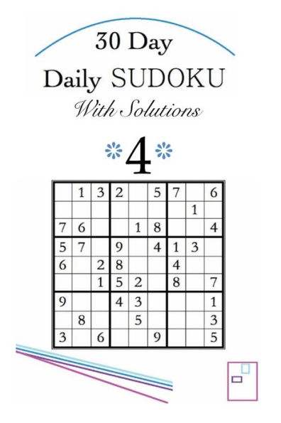 30 Day - Daily Sudoku With Solutions 4