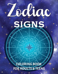 Title: Zodiac Signs Coloring Book for Adults & Teens: 50 beautiful and stunning designs across all of the Star Signs, Author: Mary Shepherd