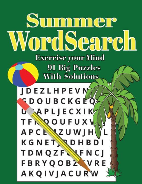 Summer WordSearch: WordSearch Summer Themed