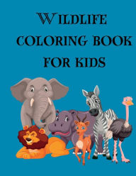 Title: Wildlife coloring book for kids, Author: Kelli Campbell