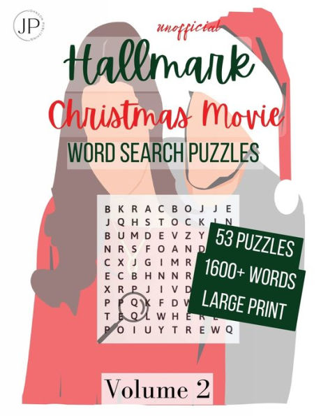 Hallmark Christmas Movies Word Search (unofficial) Volume 2
