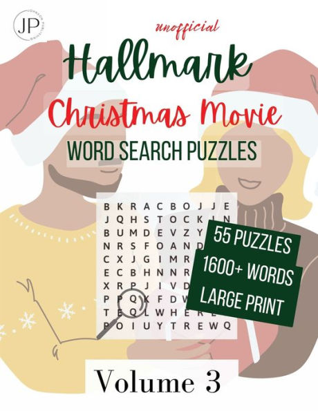 Hallmark Christmas Movies Word Search (unofficial) Volume 3