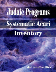 Title: Judaic Programs - Systematic Acari - Inventory, Author: Julien Coallier