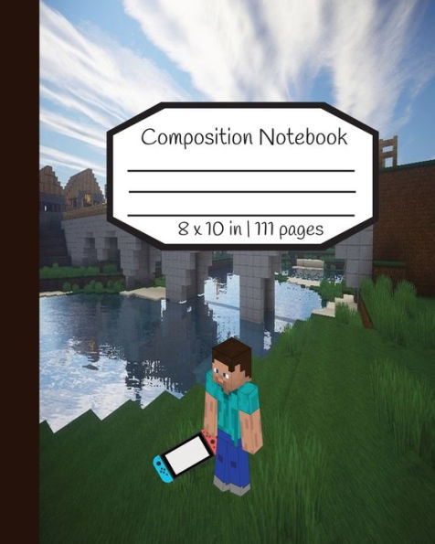 Composition Notebook Game On