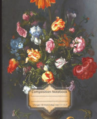 Title: Summer Flowers Composition Notebook: Composition Notebook: Vintage Illustration, Summer Flowers, 1880 by Henry Fantin-Latour College Ruled, 7.5