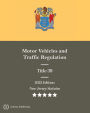 New Jersey Statutes 2023 Edition Title 39 Motor Vehicles and Traffic Regulation: New Jersey Revised Statutes
