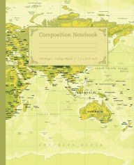 Title: Composition Notebook: vintage world map 5 Background Composition Notebook, 7.5 x 9.25 inch, 100 Page, college ruled:composition notebook college ruled, Author: Planners Boxy