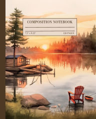 Title: Camping at the Lake Watercolor Composition Notebook College Ruled, Author: Charlotte James