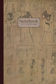 Title: Notebook. Ancient Egypt: Vintage Egyptian Sphynx notebook. Ancient Egypt illustrations journal., Author: Mad Hatter Stationeries