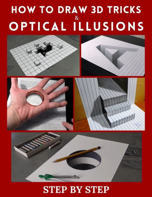 how to draw illusions step by step