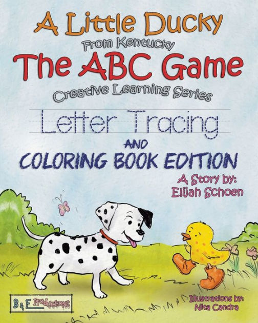 Letter Tracing And Coloring Book